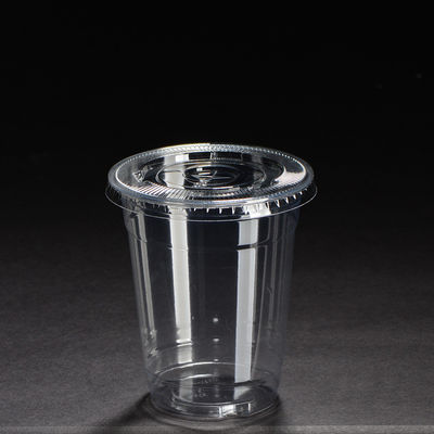 Boba Tea Milk Tea Biodegradable Clear PLA Transparent Take Out Cold Drinks Cup