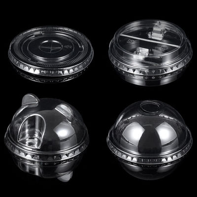 Boba Tea Milk Tea Biodegradable Clear PLA Transparent Take Out Cold Drinks Cup