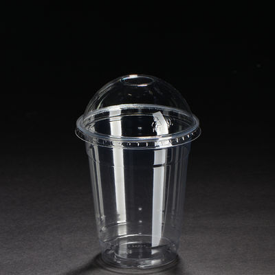 Boba Tea Milk Tea Biodegradable Clear PLA Transparent Take Out Cold Drinks Cup