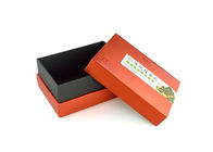 Presente de papel recicl quadrado Boxe para o alimento, presente, empacotamento do grânulo do banho