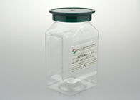 Animal de estimação claro material verde do produto comestível de base transparente da tampa o mini range 410 Ml para o líquido