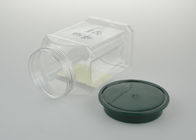Animal de estimação claro material verde do produto comestível de base transparente da tampa o mini range 410 Ml para o líquido