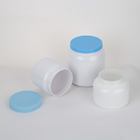 recipiente plástico do ANIMAL DE ESTIMAÇÃO 1kg com o frasco do pó de leite do bebê do tampão de parafuso