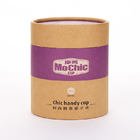 Gift A4 Paper Cans Packaging Biodegradable Food Grade Cylinder Box