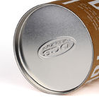 O metal do estiramento do folha-de-flandres 307# dos frascos da vela do ouro pode as tampas personalizadas feitas