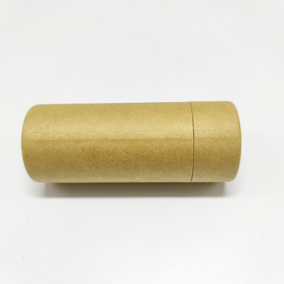 Food Packaging Essential Oil Round Kraft Paper Cylinder Containers Paper Tube For Lip Balm