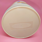 Garrafas do produto comestível dos PP e frascos plásticos da parte superior da segurança do parafuso para grânulos da lavanderia