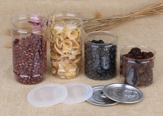 Food Grade PET Plastic Jar 200ml-750ml for Nuts