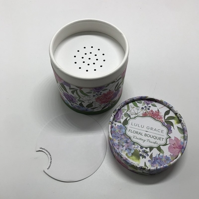Wholesale Spices Paper Jar Cardboard Tube Packaging With Powder Shaker Temper Proof