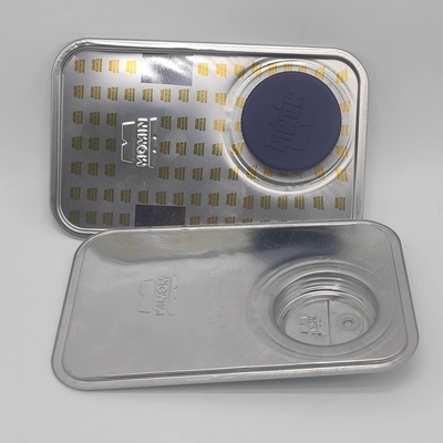 Tampas de enlatamento de óleo de motor de 126 mm Folha de Flandres Tampas Easy Opne Formato quadrado