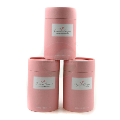 Biodegradable White Cardboard Paper Cans Packaging Embossing