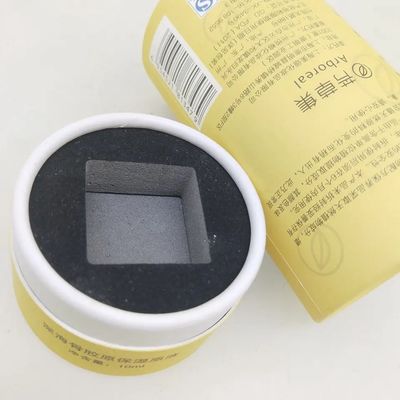 Customized Round Cardboard Paper Cans with Aluminum Foil Lined Airtight Packaging