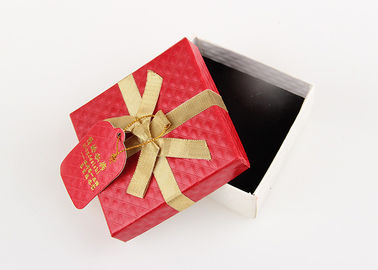Caixas de presente atuais do cartão de Packaing do vermelho para o relógio/chocolate/colar