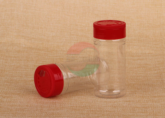 O plástico do espaço livre do tampão de parafuso dos frascos do animal de estimação do espaço livre do ANIMAL DE ESTIMAÇÃO do armazenamento do alimento pode para a especiaria 1000ml