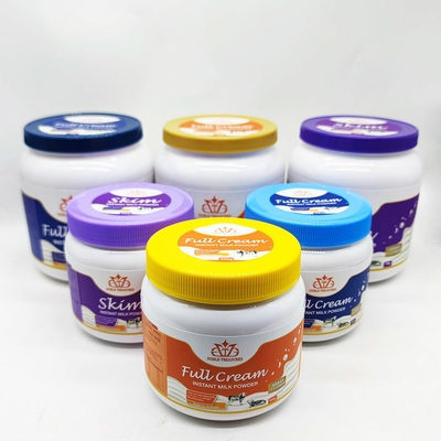 Wide Mouth PET Plastic Food Grade Milk Powder Jar With Lids And Label For Whey Protein Powder Package