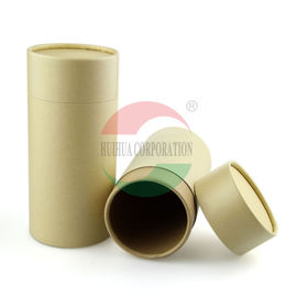 Eco - tubos amigáveis do papel de embalagem de empacotamento de alimento/Tubos postais feitos sob encomenda