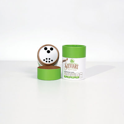Eco-friendly Spice Paper Tube Packaging For Food Grade Tea Package Custom Size FDA-SGS ISO9001 Certified