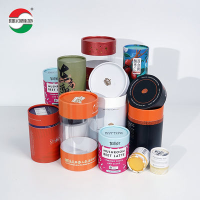 Eco Friendly Cylinder Tea Packaging
