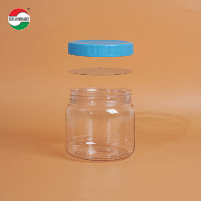 1100ml OEM Customized Color PET Cap Transparent PET Plastic Can for Milk Powder