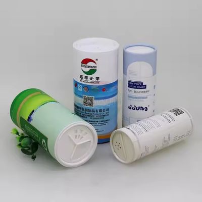 Embalagem de tubos de cartão OEM ecológico embalagem de tubos de cilindro para especiarias pimenta soda sal açúcar baume labial embalagem de tubos de artesanato