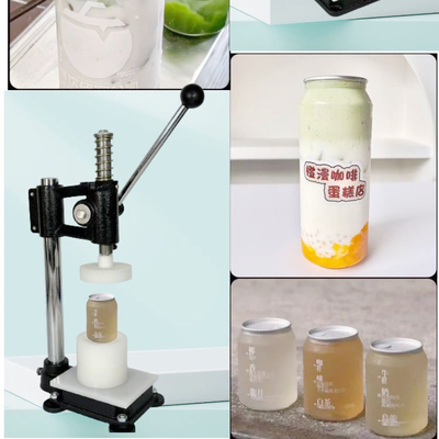 Máquina de Vedação para Prensagem e Selagem de Tubos de Papel e Latas de Plástico com Baixo MOQ e Bom Preço para Latas PET de Bebidas