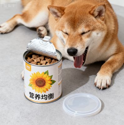 Pet Food Custom Cylinder Kraft Paper Tube With Metal Lids Vanishing Printing Handling Laundry Beads