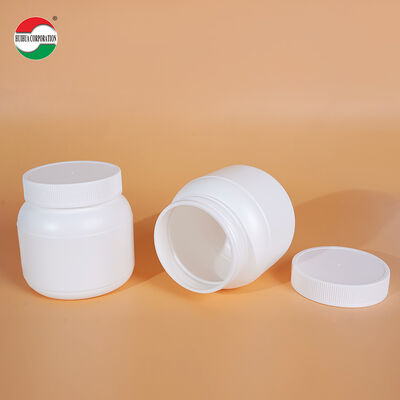 High Volume Empty HDPE Plastic Jars for Medicine Powder Bottles Supplement Pill Vitamin with Gasket Airtightness