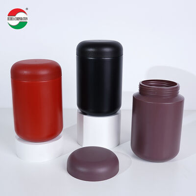 Wholesale HDPE Wide Mouth Powder Container 1200ml HDPE Plastic Bottles For Coffee Powder & Protein Powder