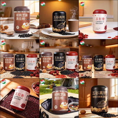 Wholesale HDPE Wide Mouth Powder Container 1200ml HDPE Plastic Bottles For Coffee Powder & Protein Powder