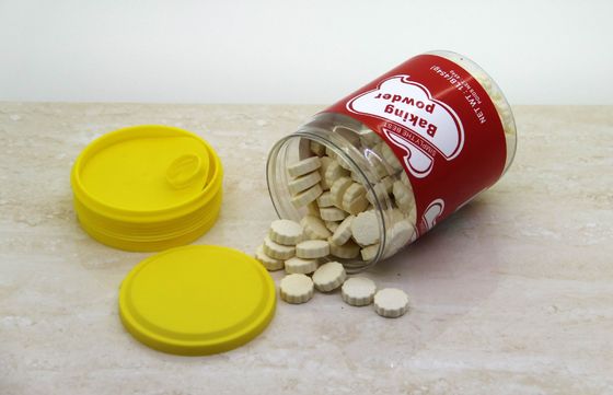 Os doces claros amigáveis do animal de estimação de Eco rangem com a extremidade aberta fácil plástica 380ML