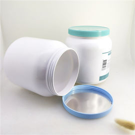 PET frascos plásticos do armazenamento do pó de leite da fórmula de bebê 1kg/do alimento leite da cabra