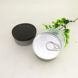 50g Weed Easy Open Small Tin Containers With Two Pieces / Metal Tin Box