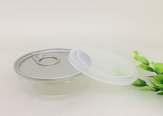 o alimento de empacotamento aberto fácil da erva do animal de estimação 100ml pode GV redondo FDA QS do frasco ISO9001