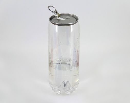 O ANIMAL DE ESTIMAÇÃO plástico redondo enlatou a altura carbonatada das latas 120mm da bebida/bebida