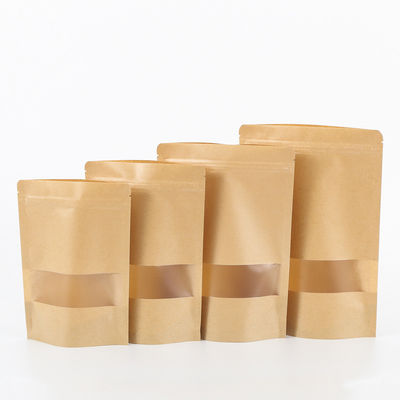 Brown Kraft Paper Bag With Window